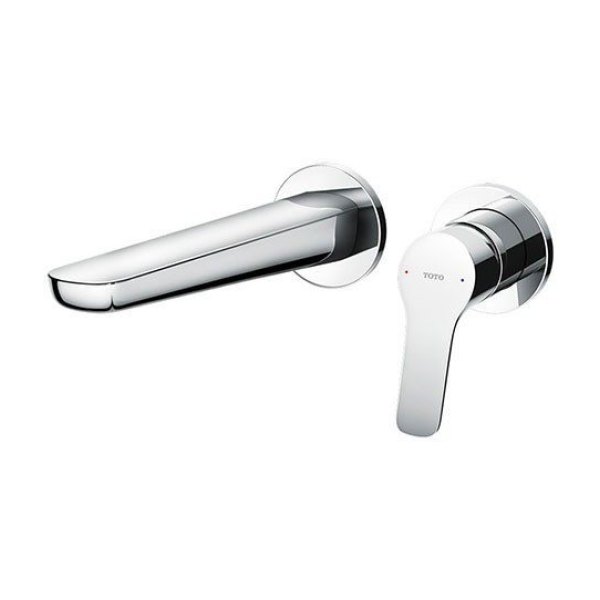 Vòi Lavabo TOTO TLG03308BB Gật Gù Nóng Lạnh Gắn Tường GS (2 Lỗ)