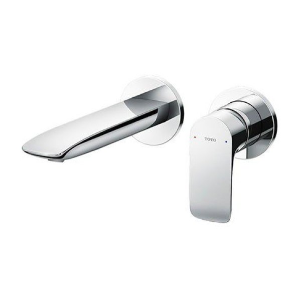 Vòi Lavabo TOTO TLG04309BB Gật Gù Nóng Lạnh Gắn Tường GA (2 Lỗ)