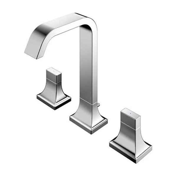 Vòi Lavabo TOTO TLG08201B#BN Tay Vặn Nóng Lạnh GC (3 Lỗ)