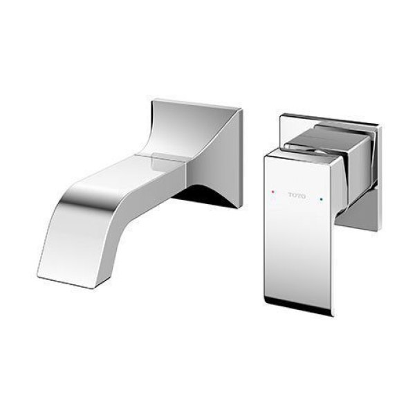 Vòi Lavabo TOTO TLG08307B Gật Gù Nóng Lạnh Gắn Tường GC (2 Lỗ)
