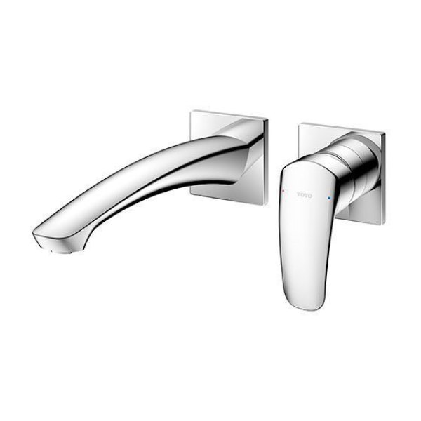 Vòi Lavabo TOTO TLG09308BB Gật Gù Nóng Lạnh Gắn Tường GM (2 Lỗ)