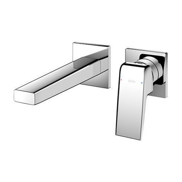 Vòi Lavabo TOTO TLG10307BB Gật Gù Nóng Lạnh Gắn Tường GB (2 Lỗ)