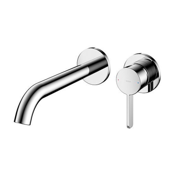 Vòi Lavabo TOTO TLG11308BA Gật Gù Nóng Lạnh Gắn Tường GF (2 Lỗ)