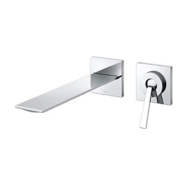 Vòi Lavabo TOTO TLP02310B Gật Gù Nóng Lạnh Gắn Tường ZL (2 Lỗ)