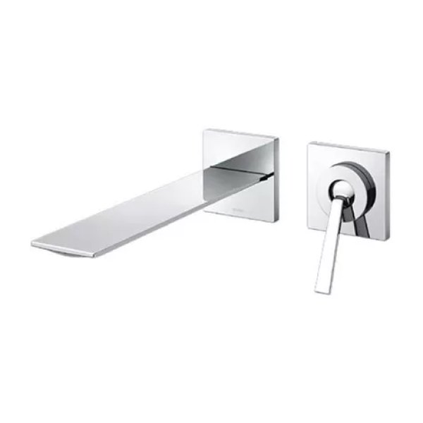 Vòi Lavabo TOTO TLP02310B#BFG Gật Gù Nóng Lạnh Gắn Tường ZL (2 Lỗ)