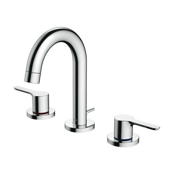 Vòi Lavabo TOTO TLS01201BA Tay Vặn Nóng Lạnh LB (3 Lỗ)