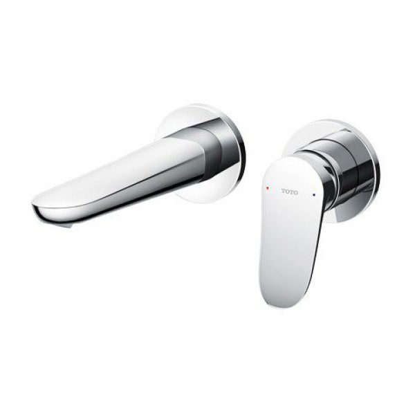 Vòi Lavabo TOTO TLS04308B Gật Gù Nóng Lạnh Gắn Tường LF (2 Lỗ)