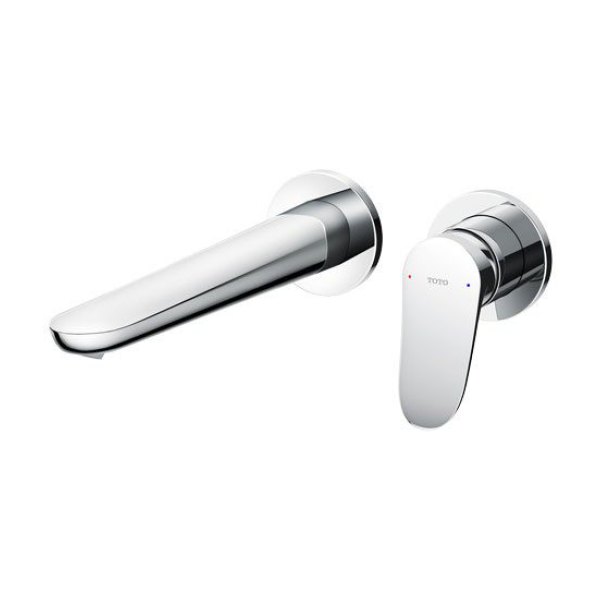 Vòi Lavabo TOTO TLS04309B Gật Gù Nóng Lạnh Gắn Tường LF (2 Lỗ)