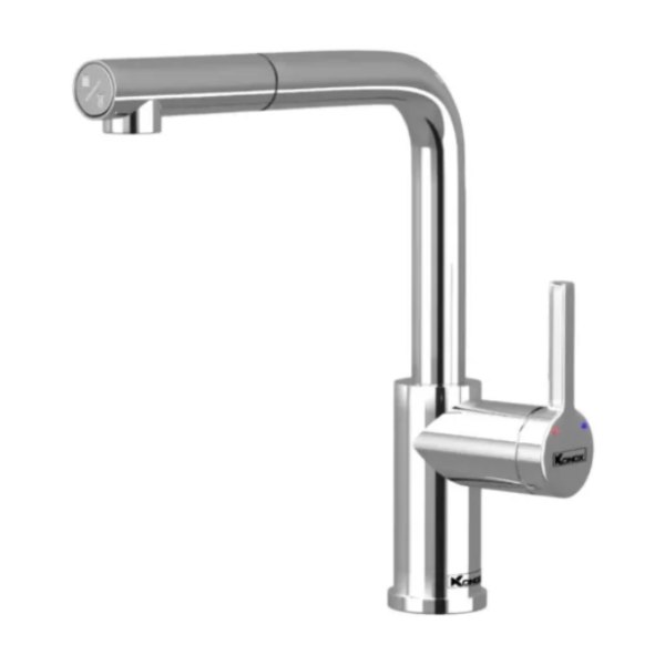 Vòi rửa bát dây rút KONOX Lumo Smart Chrome