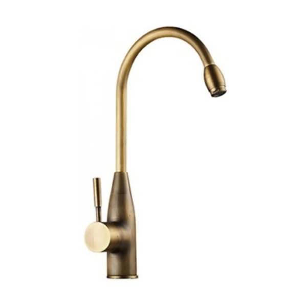 Vòi rửa bát Kanly GCC01 nóng lạnh bằng đồng cổ điển