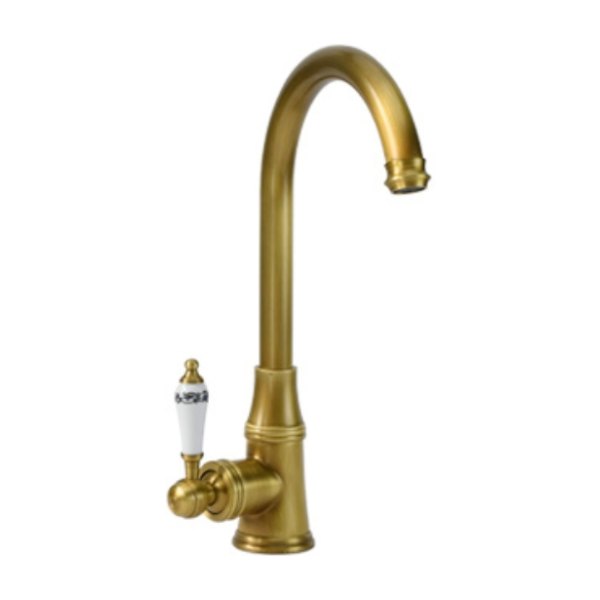 Vòi rửa bát nóng lạnh bằng đồng Kanly GCC07