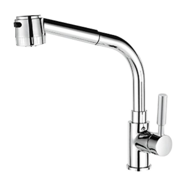 Vòi Rửa Chén EUROSUN S-K028R Nóng Lạnh Dây Rút