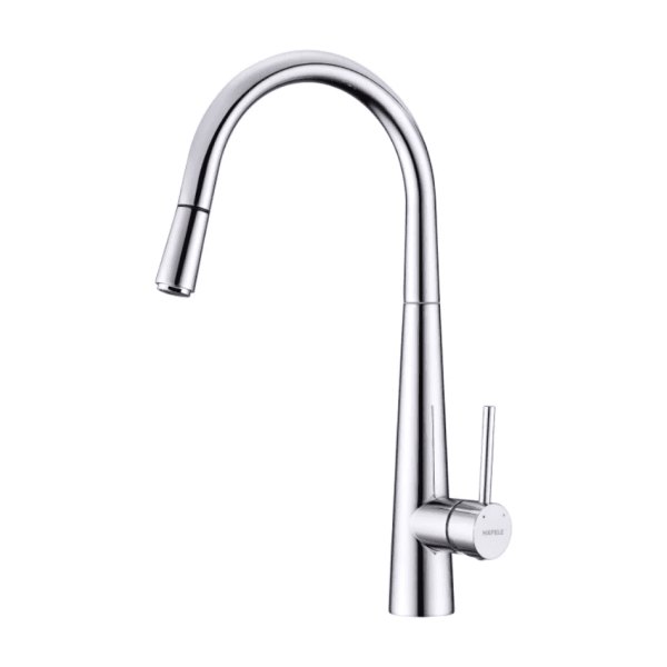 Vòi Rửa Chén HAFELE HT21-CH1P245 577.55.220 Nóng Lạnh Có Dây Rút