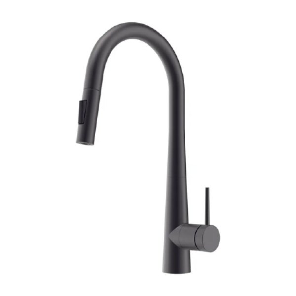 Vòi rửa chén Hafele HT24-SH1P417 567.24.498 màu đen
