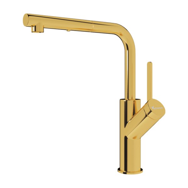 Vòi Rửa Chén KONOX Artan Gold Dây Rút