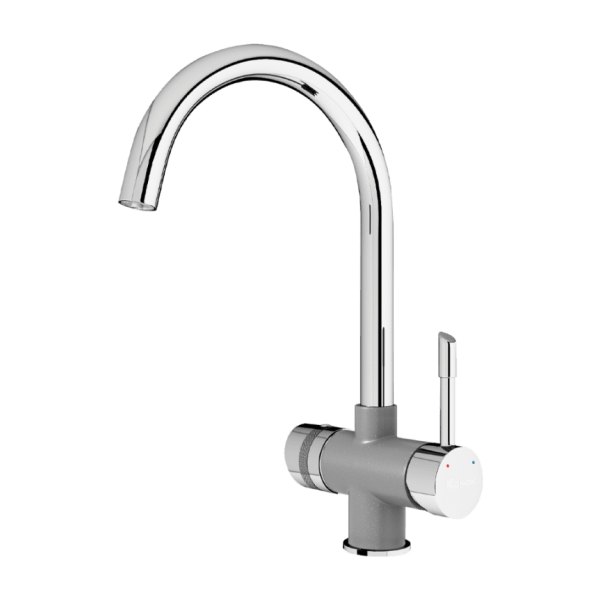 Vòi Rửa Chén KONOX Trim-Water Grey 3 Đường Nước