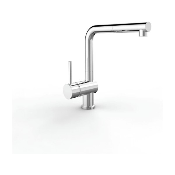 Vòi rửa chén NOBINOX BIANCO NX600 dây rút nóng lạnh