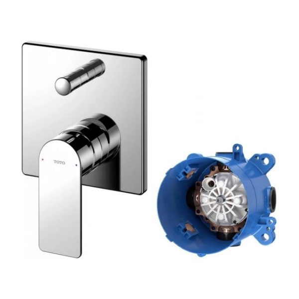 Vòi sen âm tường TOTO TBG13304A/TBN01001B nóng lạnh 2 đường nước