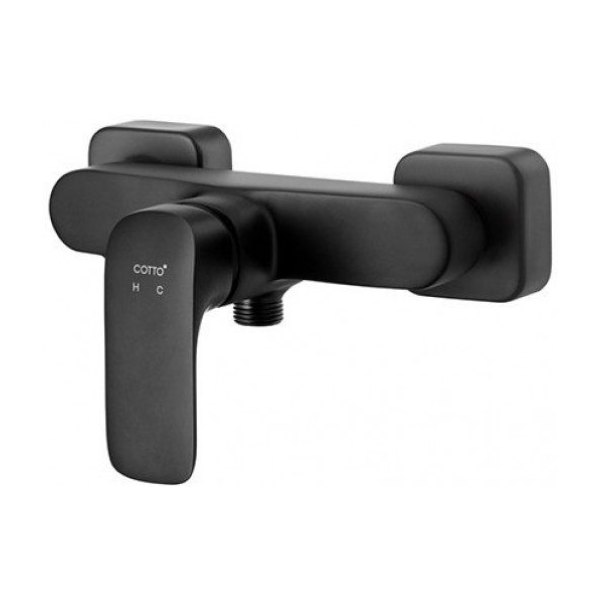 Vòi Sen COTTO CT2148A#BL Nóng Lạnh Màu Den