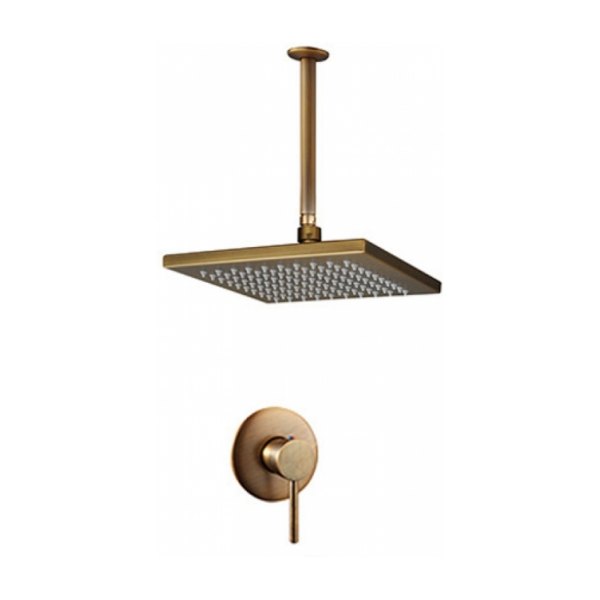 Vòi Sen Kanly GCS74 Nóng Lạnh Âm Tường Đồng Thau Cổ Điển