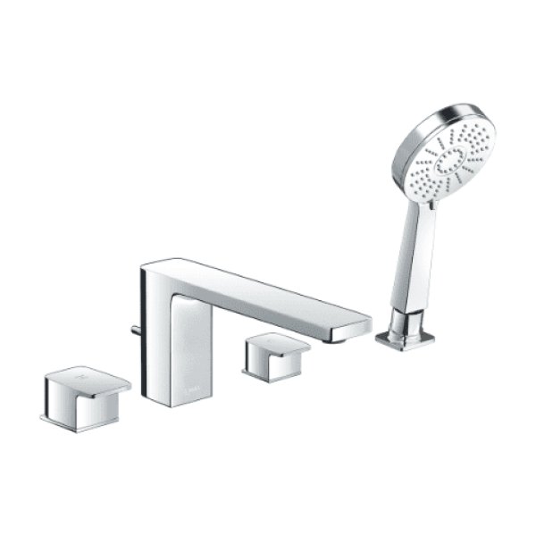 Vòi Sen Tắm Gắn Bồn INAX BFV-5013S Nóng Lạnh Tay Sen 3 Chế Độ