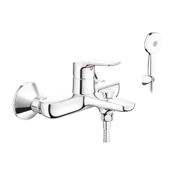 Vòi Sen Tắm INAX BFV-1403S-8C Nóng Lạnh Tay Sen Tăng Áp