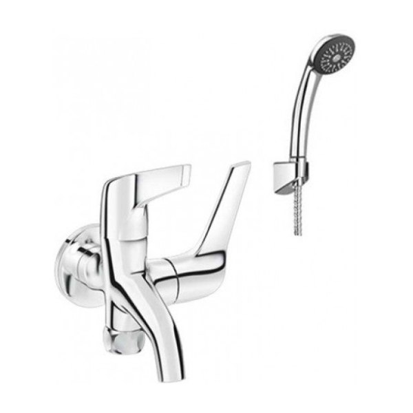 Vòi Sen Tắm INAX BFV-17-4C Nước Lạnh Tay Sen Mạ