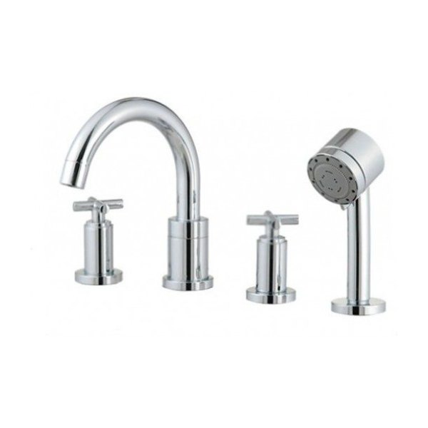 Vòi Sen Xả Bồn Tắm COTTO CT255C16S41 Nóng Lạnh 4 Lỗ
