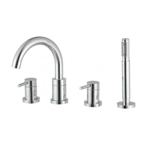 Vòi Sen Xả Bồn Tắm COTTO CT337YS45 Nóng Lạnh 4 Lỗ