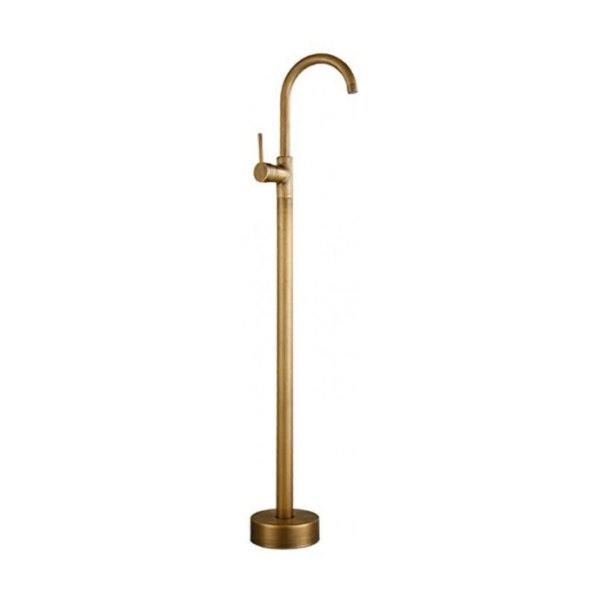 Vòi Sen Xả Bồn Tắm Kanly GCAH6 Nóng Lạnh Đặt Sàn Đồng Thau Cổ Điển