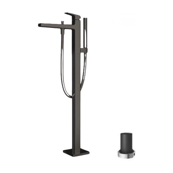 Vòi xả bồn nóng lạnh kèm sen vòi GB (loại đặt sàn) (kèm đế) TOTO TBG10306AA#MBL/TBN01105B đen mờ