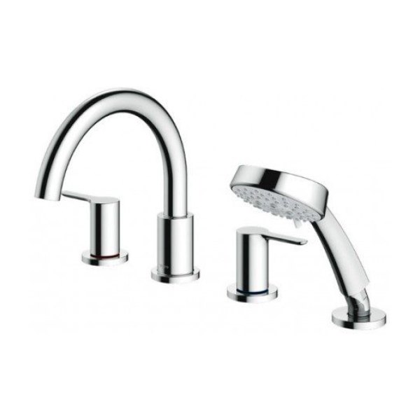 Vòi Xả Bồn TOTO TBS01202BA (TBS01202B) Nóng Lạnh Kèm Sen Tắm