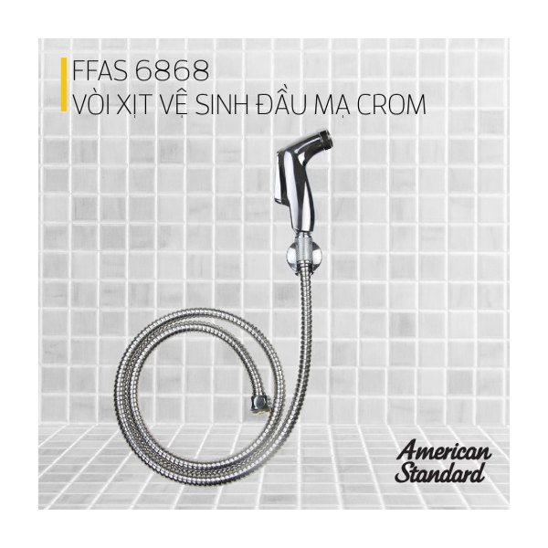 Vòi Xịt Vệ Sinh AMERICAN STANDARD FFAS6868 Đầu Mạ Chrome